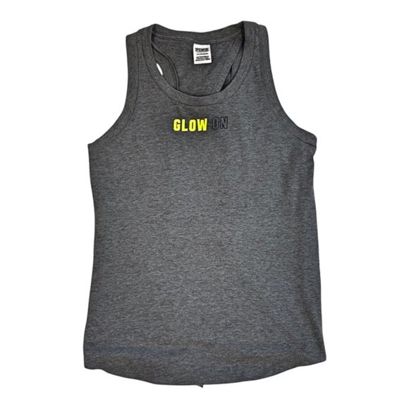 Pink Victoria's Secret Fly Away Tank Top, Small, Grey, EUC! - Picture 1 of 8